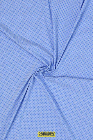 Nylon Lycra Print Blue / White