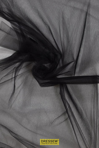 Nylon Tulle 108" Black