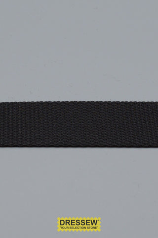 Nylon Webbing 25mm (1") Black