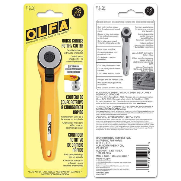 OLFA Rotary Cutter 28mm