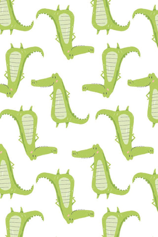 Oh Snap! Proud Crocodile White