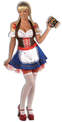 Oktoberfest Fraulein Costume Adult - Ex. Small / Small