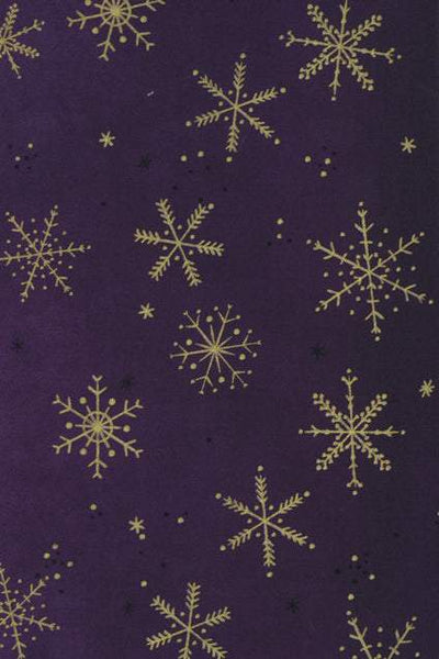 Ombre Flurries By V & Co. For Moda Aubergine / Metallic