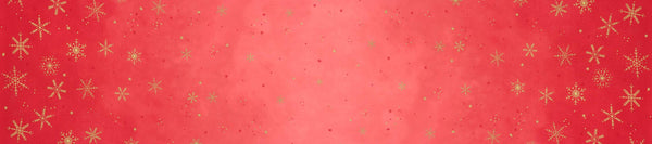Ombre Flurries By V & Co. For Moda Cherry / Metallic