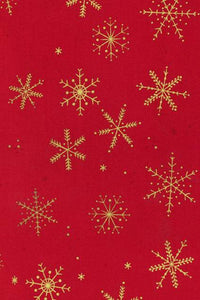 Ombre Flurries By V & Co. For Moda Christmas Red / Metallic