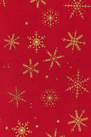 Ombre Flurries By V & Co. For Moda Christmas Red / Metallic
