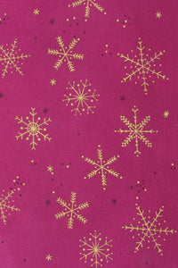 Ombre Flurries By V & Co. For Moda Magenta / Metallic