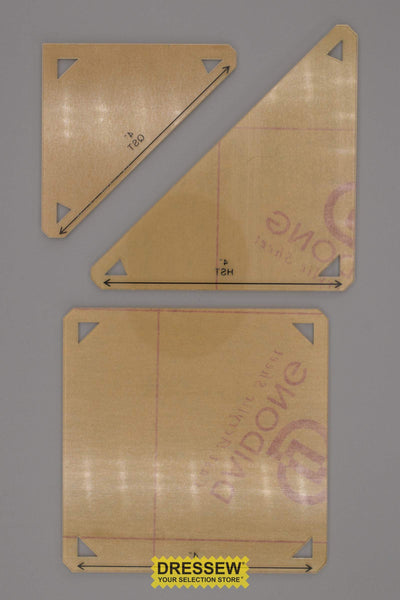 Omnigrid 4" Template Set