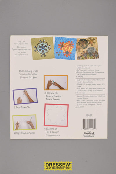 Omnigrid Magic Templates Flip-N-Cut Set #4