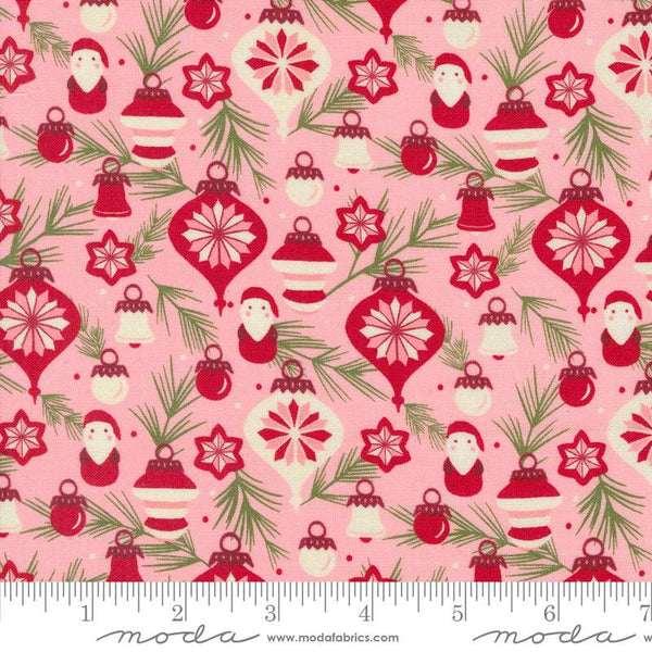 Once Upon A Christmas Baubles On Branches By Sweetfire Road For Moda Princess