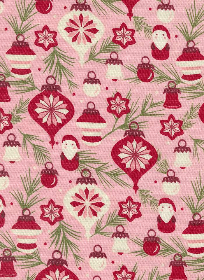 Once Upon A Christmas Baubles On Branches By Sweetfire Road For Moda Princess