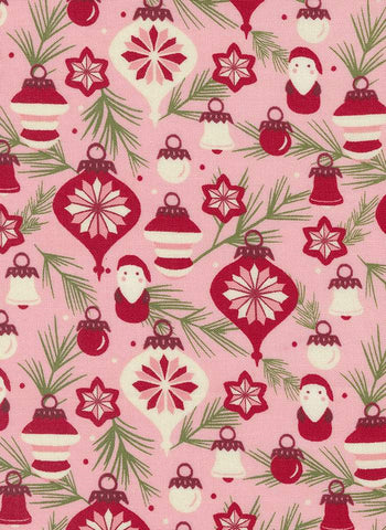 Once Upon A Christmas Baubles On Branches By Sweetfire Road For Moda Princess