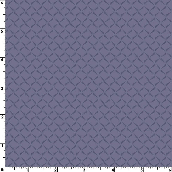 Opal Essence Geometric Dark Periwinkle / Metallic