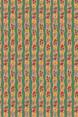 Orchard Climbing Roses By Rifle Paper Co. For Cotton + Steel Blush / Multi