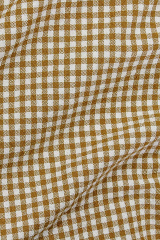 Organic Gingham Dijon