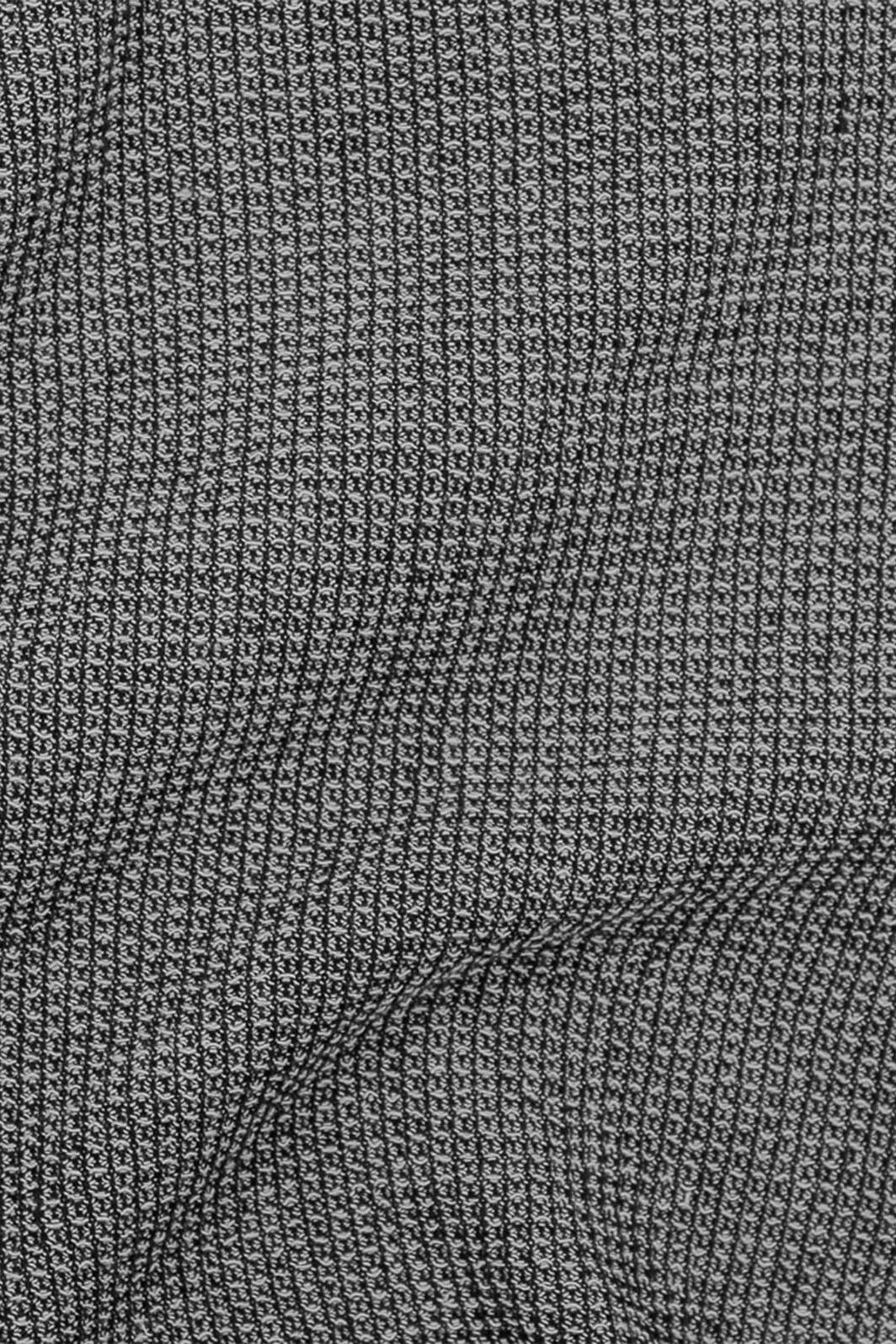 Organic Waffle Black / Ecru