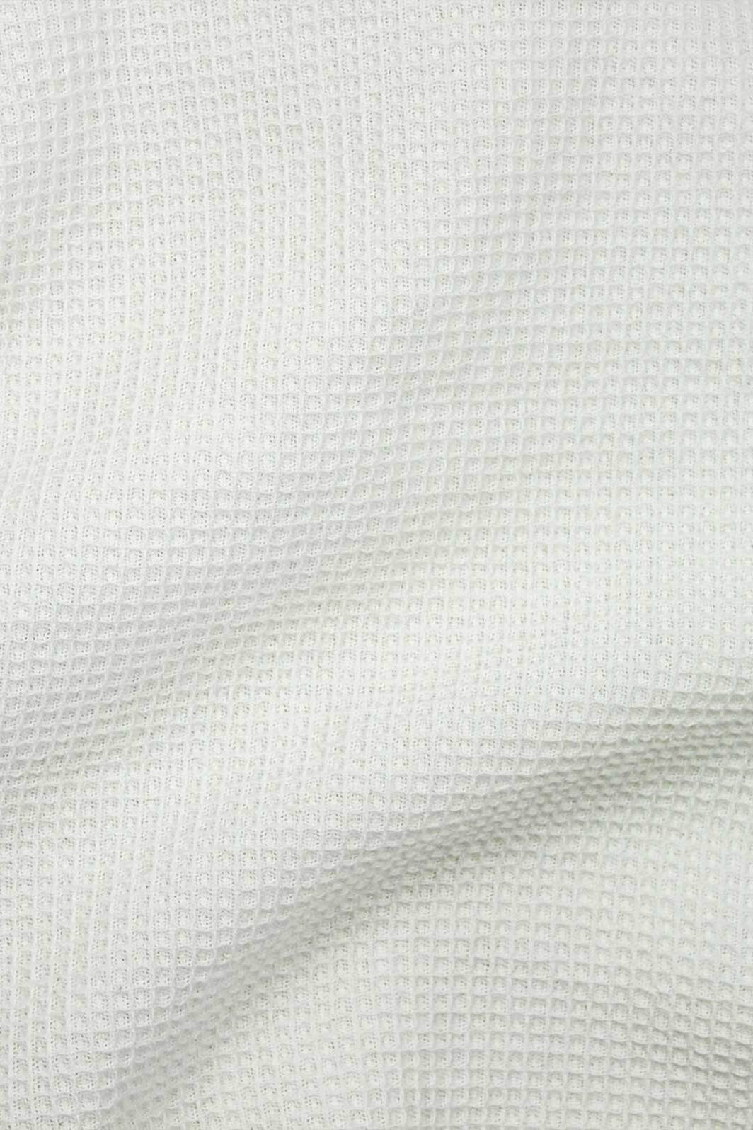 Organic Waffle Off White