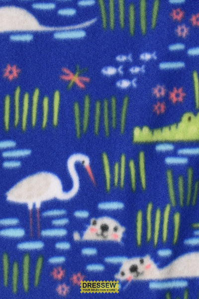 Otter Polar Fleece Royal / Multi