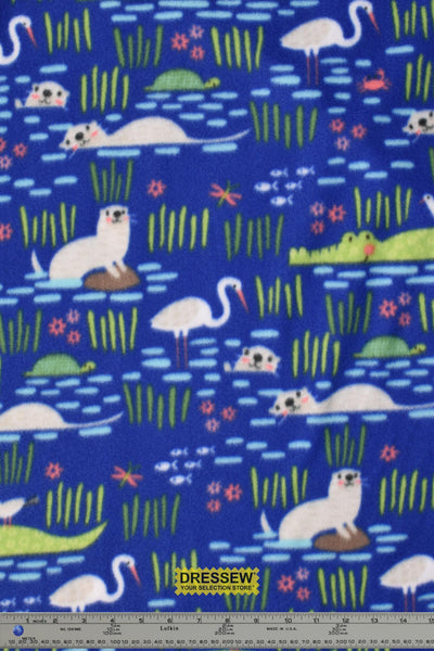 Otter Polar Fleece Royal / Multi