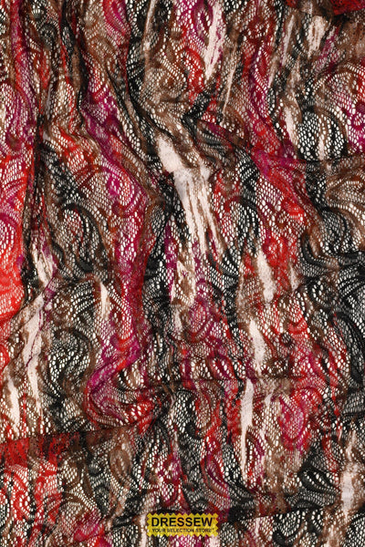 Paisley Lace Red / Multi