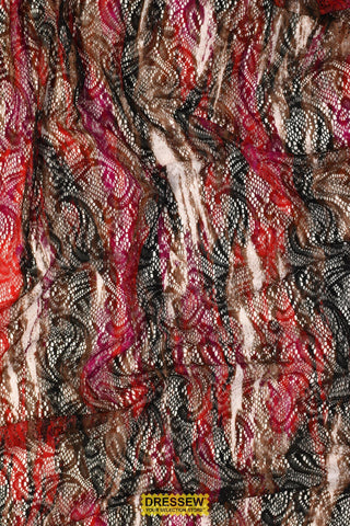 Paisley Lace Red / Multi