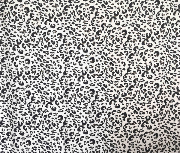 Palma Leopard Print Natural / Black