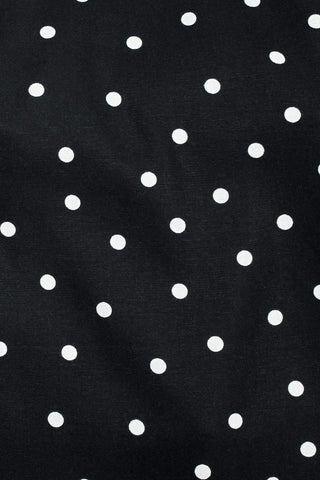 Palma Polka Dots Black / White