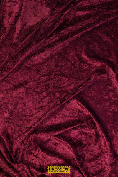 Panné Velvet Burgundy