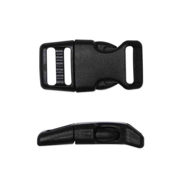 Parachute Clips - Contour 15mm Black