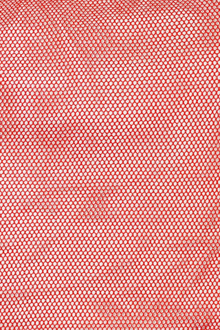 Party Mesh Red / Metallic Silver