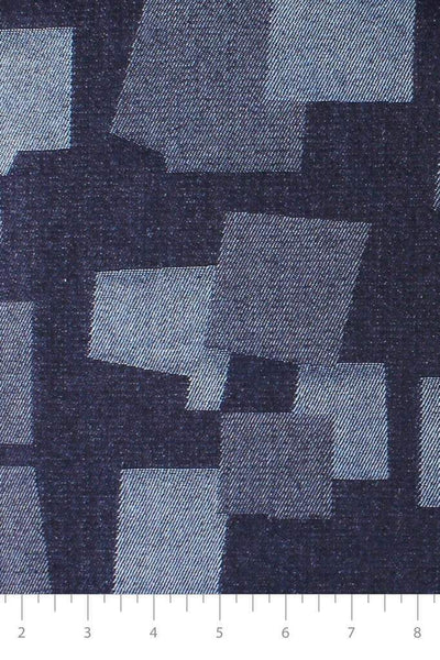 Patchwork Denim Blue Mix