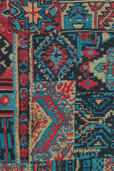 Patchwork Tapestry Red / Multi