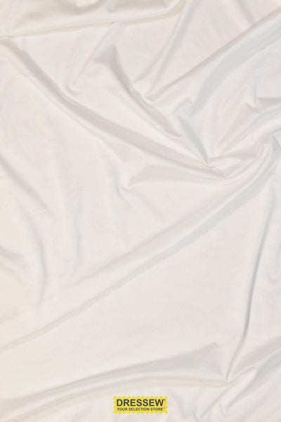 Patterned Mesh / Jersey White