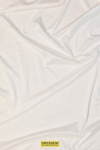 Patterned Mesh / Jersey White