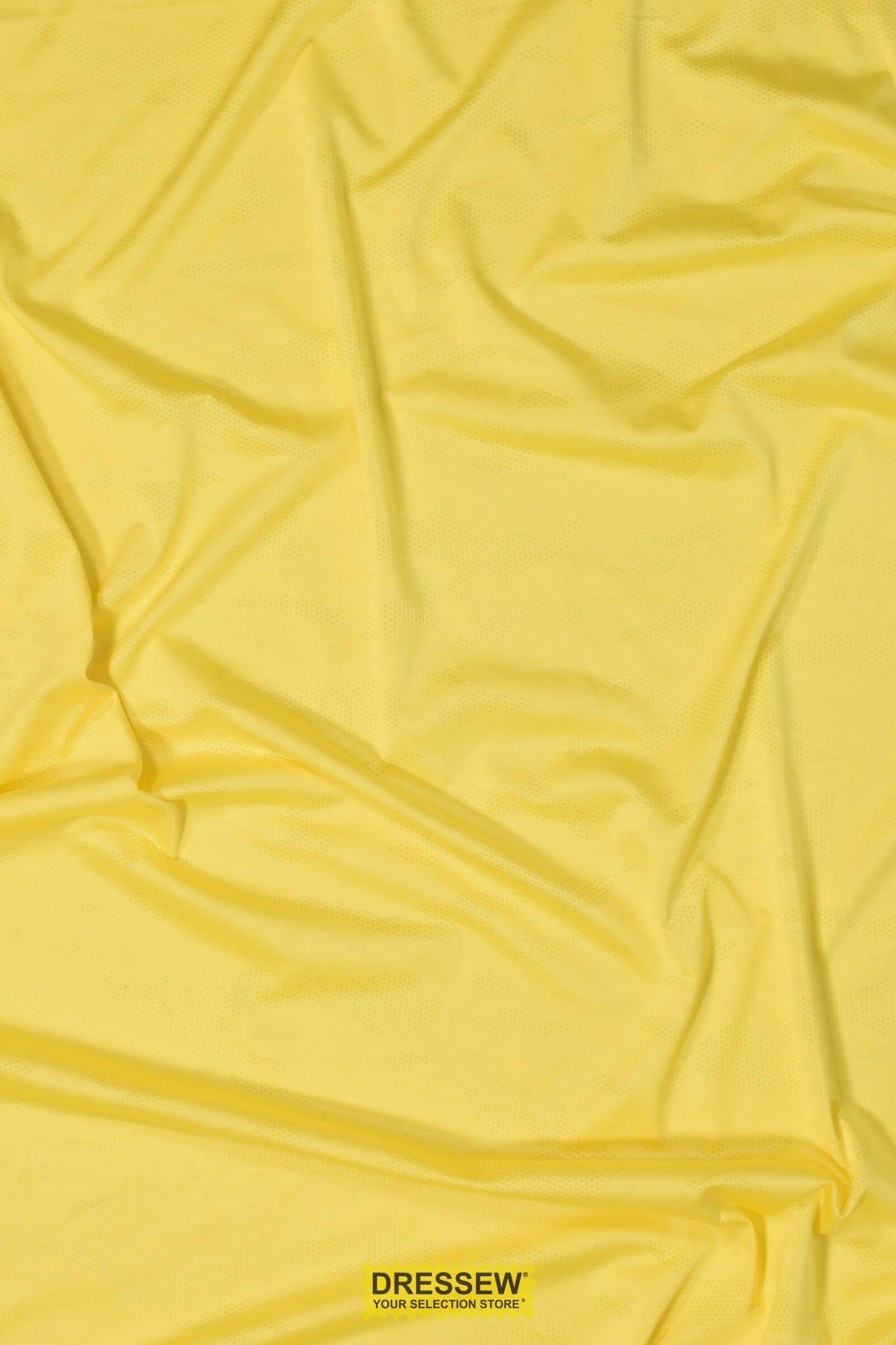 Patterned Mesh / Jersey Yellow