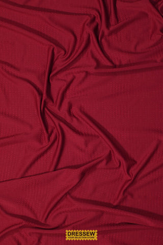 Patterned Poly Knit Wine