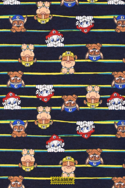 Paw Patrol Boys Flannelette Navy / Multi