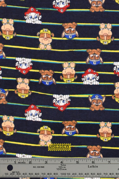 Paw Patrol Boys Flannelette Navy / Multi