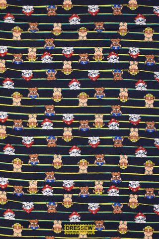 Paw Patrol Boys Flannelette Navy / Multi