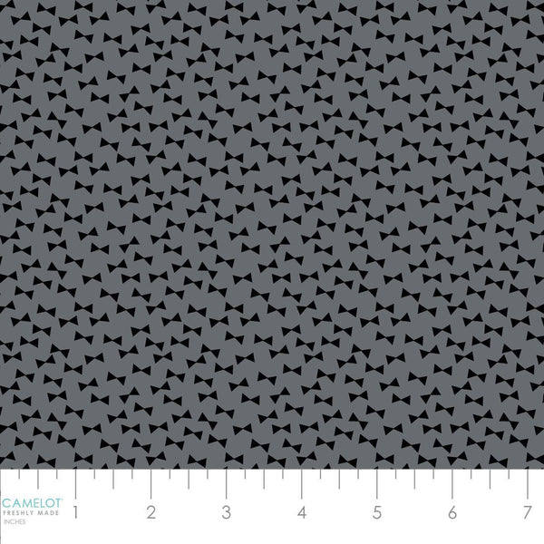 Pawsomely Posh Blissful Bowties Charcoal