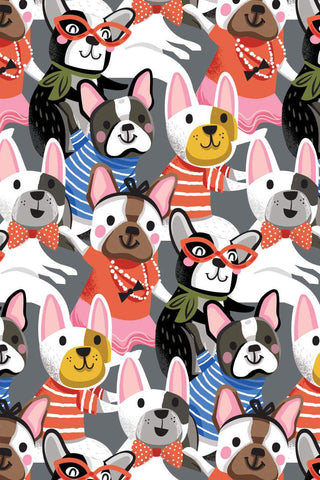 Pawsomely Posh Grand Posh Pup Party Charcoal