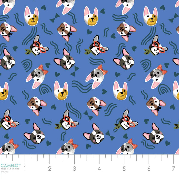 Pawsomely Posh Pawsome Pup Toss Blue