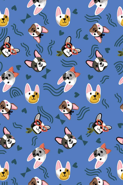 Pawsomely Posh Pawsome Pup Toss Blue