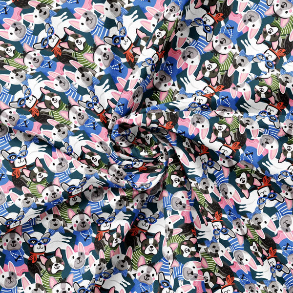 Pawsomely Posh Posh Pup Party Teal