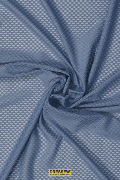 Peek-A-Boo Mesh Dusty Blue