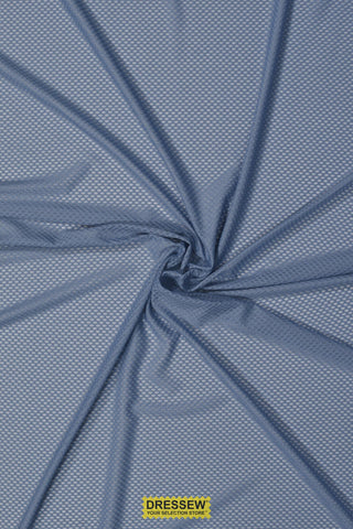 Peek-A-Boo Mesh Dusty Blue