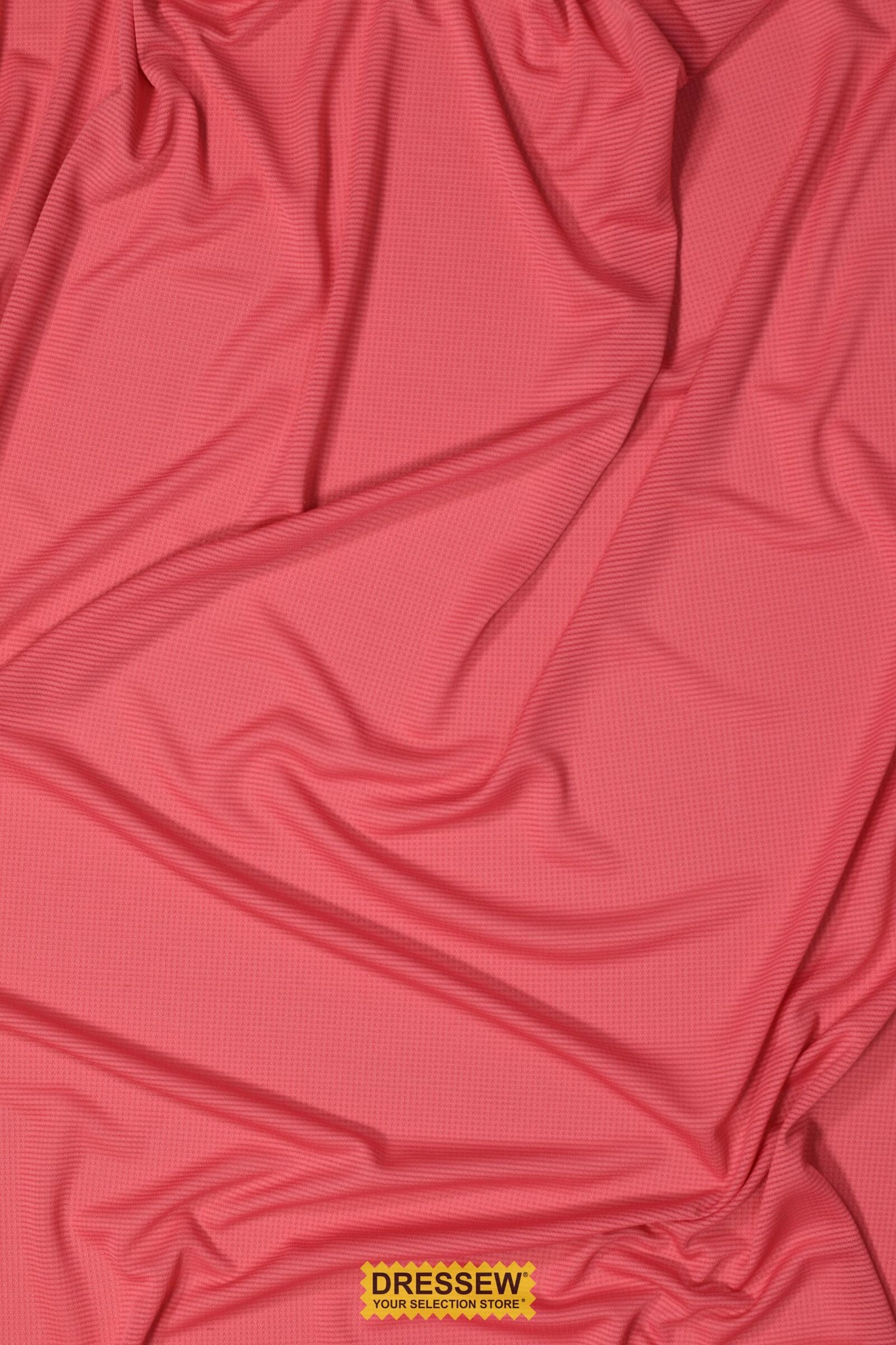 Peek-A-Boo Stripe Knit Coral Pink