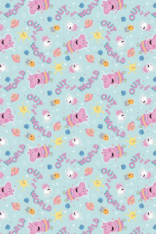 Peppa Pig Friends In Space Light Blue / Multi