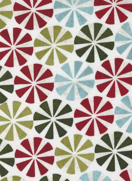 Peppermint Bark Peppermint Candies By Basicgrey For Moda Marshmallow