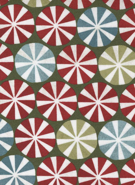 Peppermint Bark Peppermint Candies By Basicgrey For Moda Pine